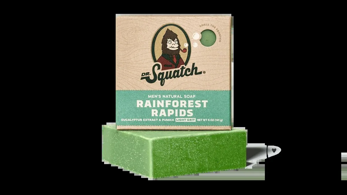 Dr. Squatch Rainforest Rapids Eucalyptus Extract and Pumice Natural Soap 9 Dr. Squatch Rainforest Rapids Eucalyptus Extract and Pumice Natural Soap