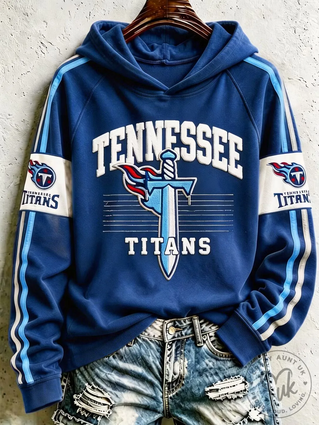 Tennessee Titans National Football League Blue Hoodie