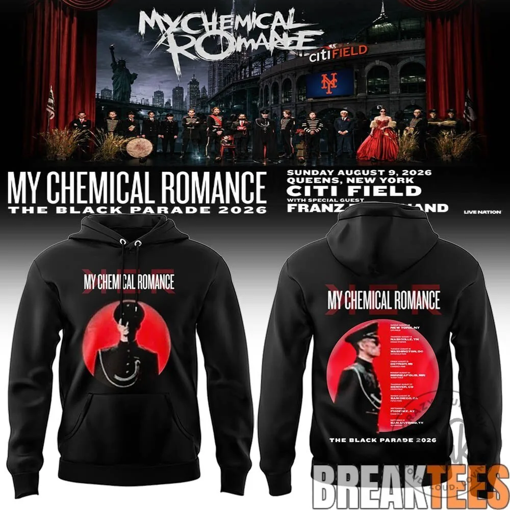 My Chemical Romance The Black Parade 2026 Citi Field Tour Hoodie 8 My Chemical Romance The Black Parade 2026 Citi Field Tour Hoodie