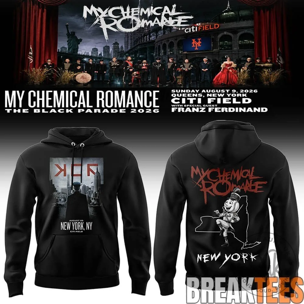My Chemical Romance The Black Parade 2026 Citi Field Tour Hoodie 9 My Chemical Romance The Black Parade 2026 Citi Field Tour Hoodie