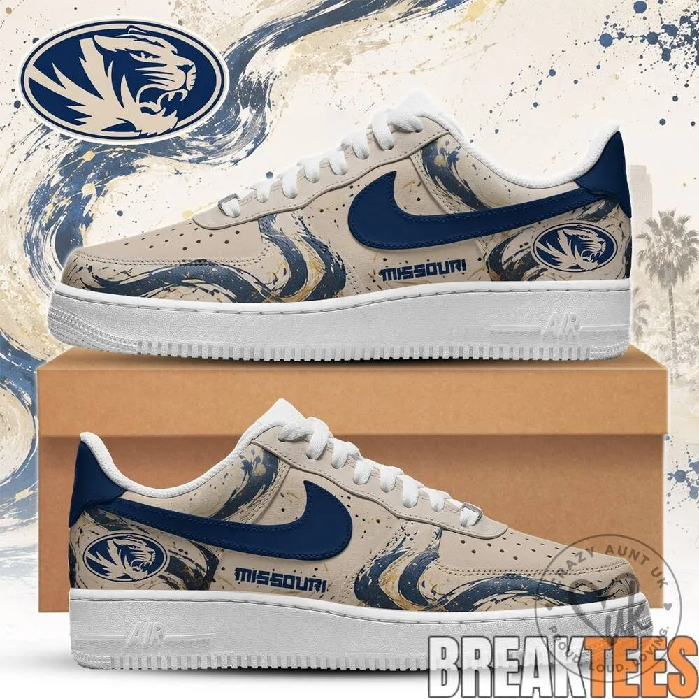 Missouri Tigers Royal Legacy Limited Edition Air Force One Shoes
