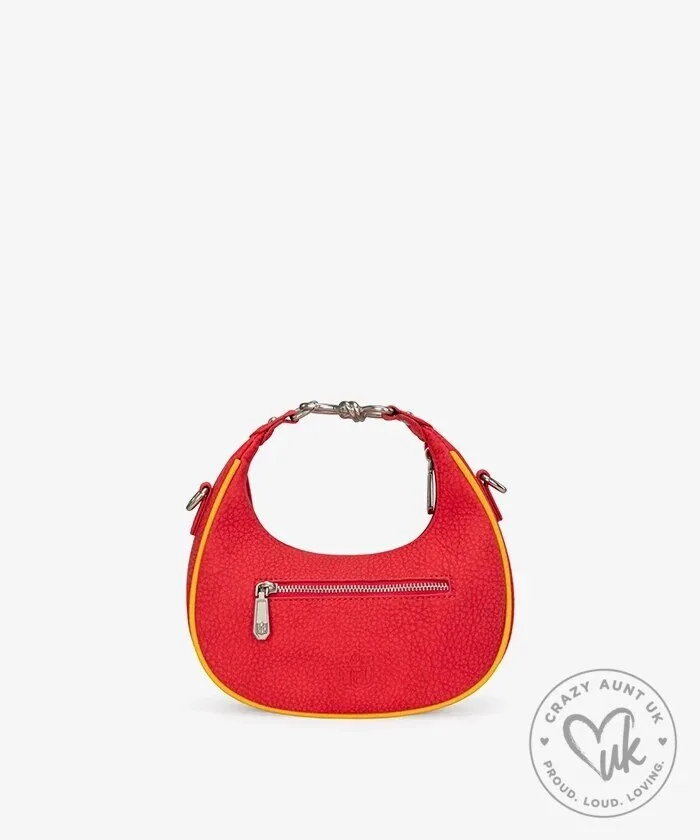 Kansas City Chiefs Embossed Leather Crossbody Bag with Rhinestone Accents 14 Kansas City Chiefs Embossed Leather Crossbody Bag with Rhinestone Accents