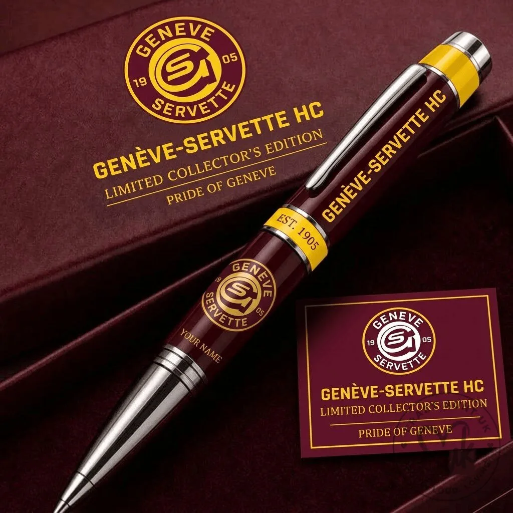 Genève-Servette Hockey Club Team Collectible Ballpoint Pen