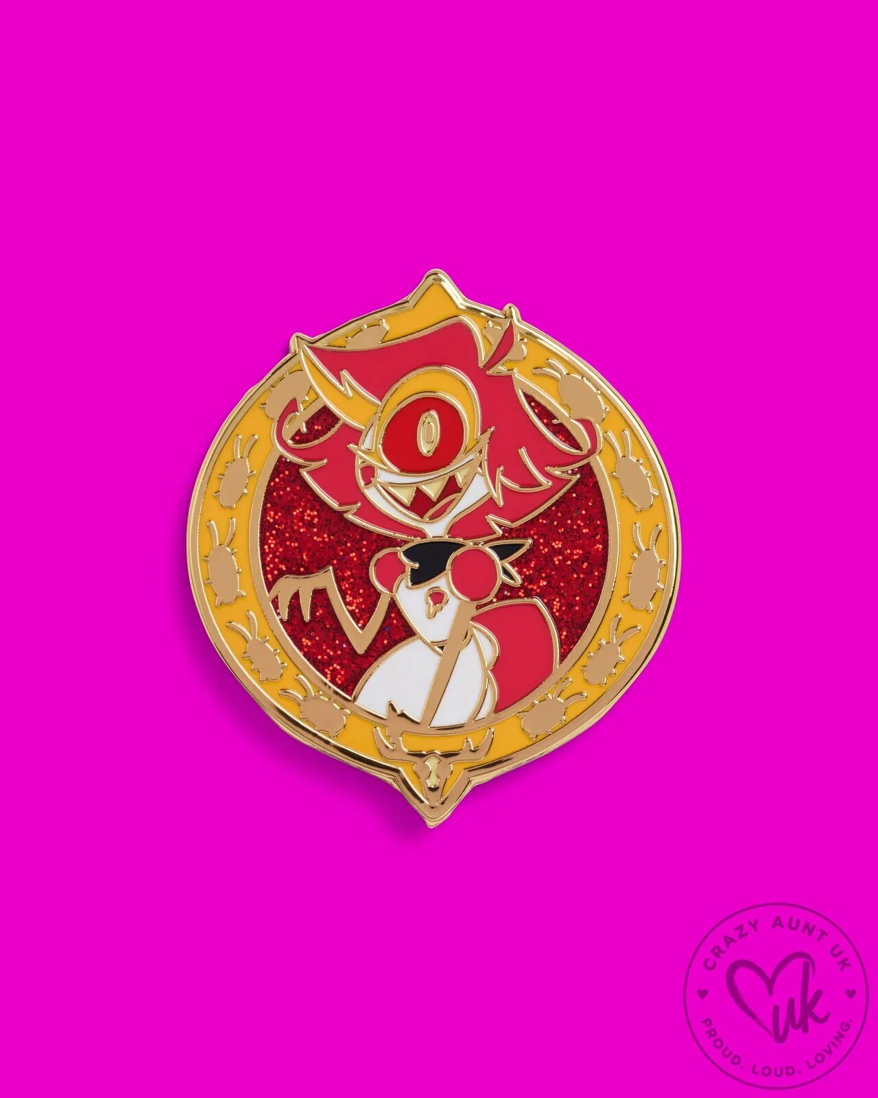Niffty Hazbin Hotel Character Enamel Pin 6 Niffty Hazbin Hotel Character Enamel Pin