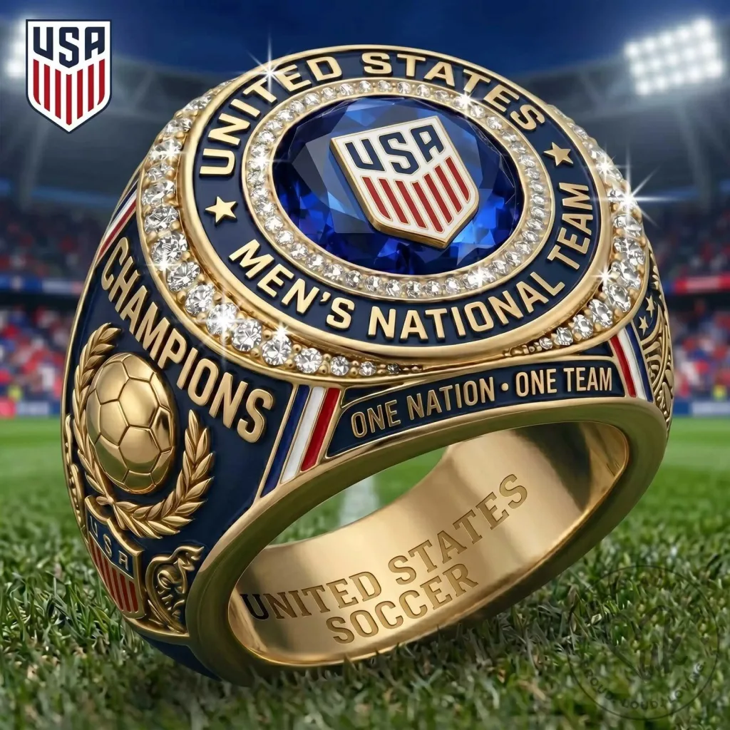 United States Men's National Soccer Team Champions Ring United States Men's National Soccer Team Champions Ring