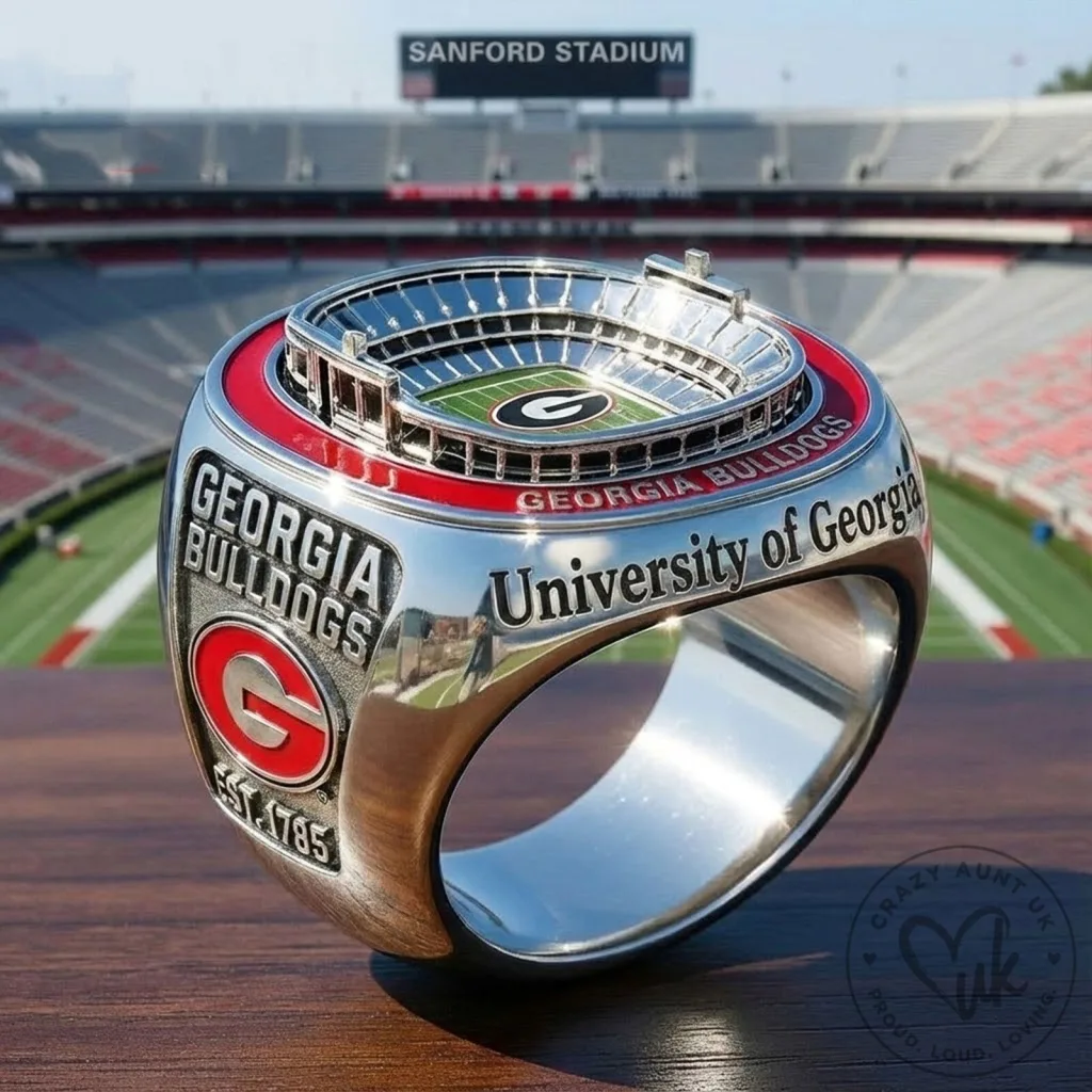 University of Georgia Bulldogs Sanford Stadium Championship Ring University of Georgia Bulldogs Sanford Stadium Championship Ring