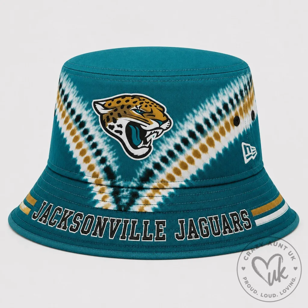 Jacksonville Jaguars National Football League Tie Dye Bucket Hat Jacksonville Jaguars National Football League Tie Dye Bucket Hat