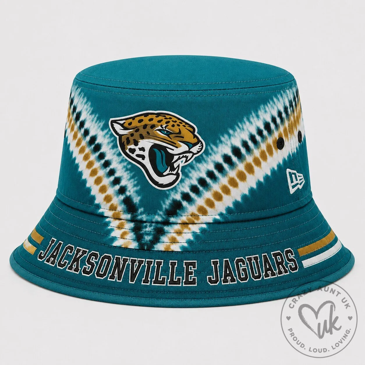 Jacksonville Jaguars National Football League Tie Dye Bucket Hat