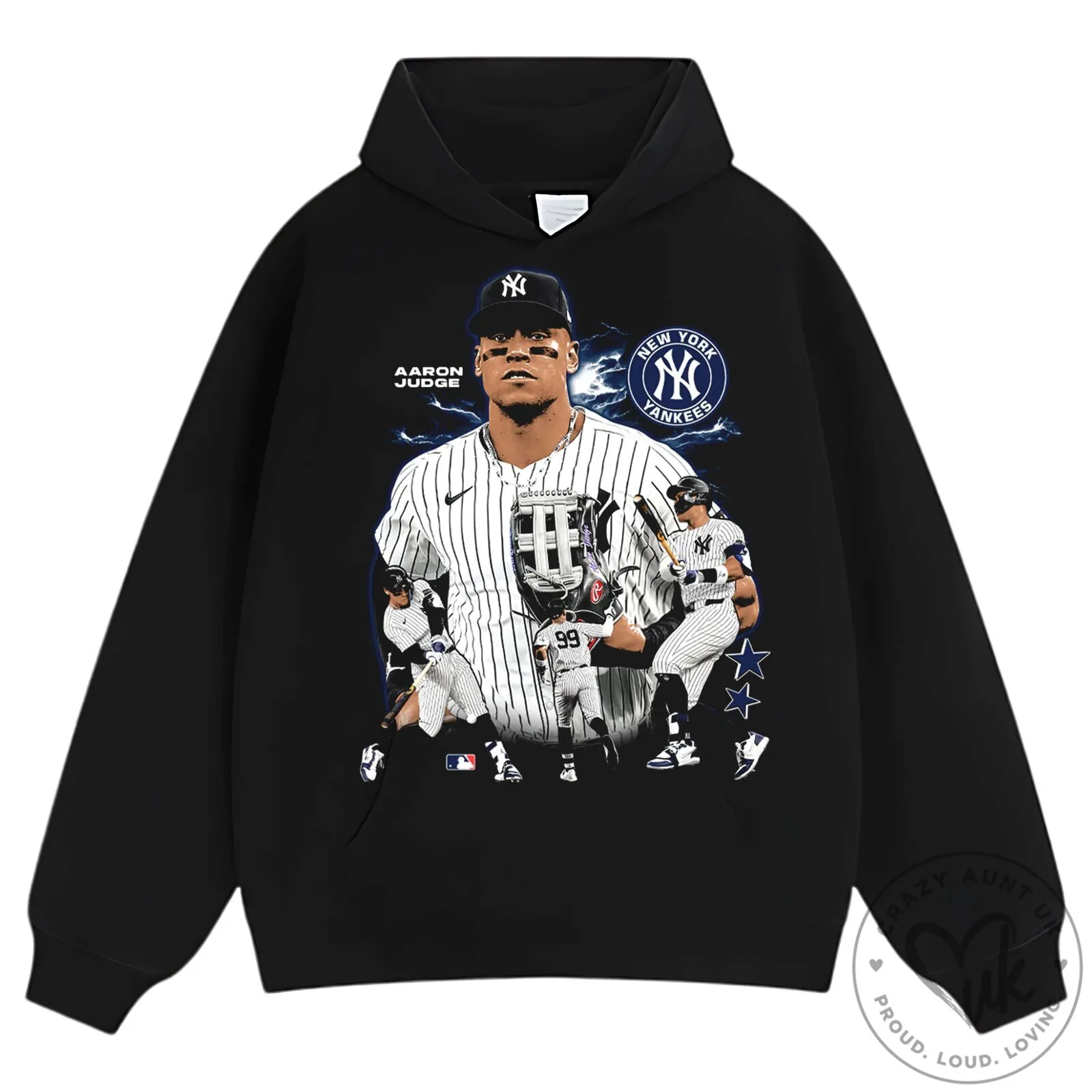 Graphic T-Shirt featuring Aaron Judge of the New York Yankees Baseball Team 31 Graphic T-Shirt featuring Aaron Judge of the New York Yankees Baseball Team
