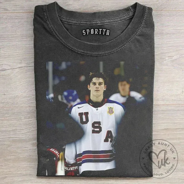 Jack Hughes USA Hockey Champion Fan T-Shirt