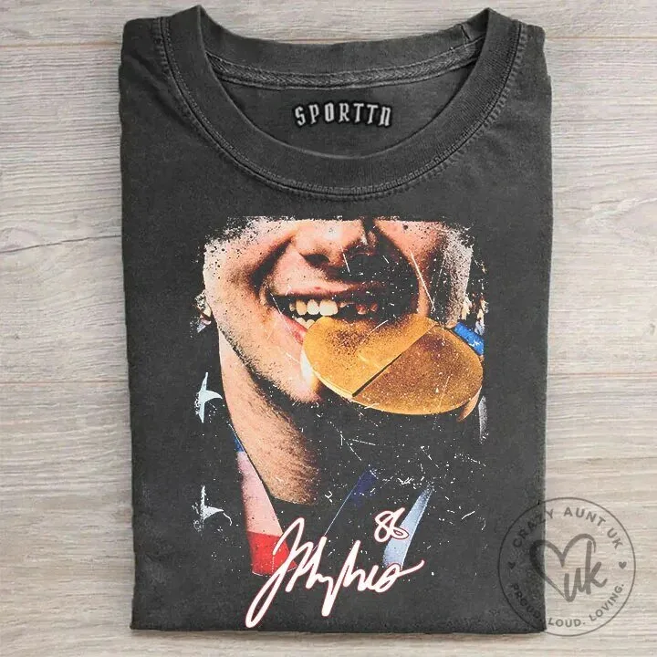 Champion USA Hockey Player Graphic Tee Featuring Jack Hughes
