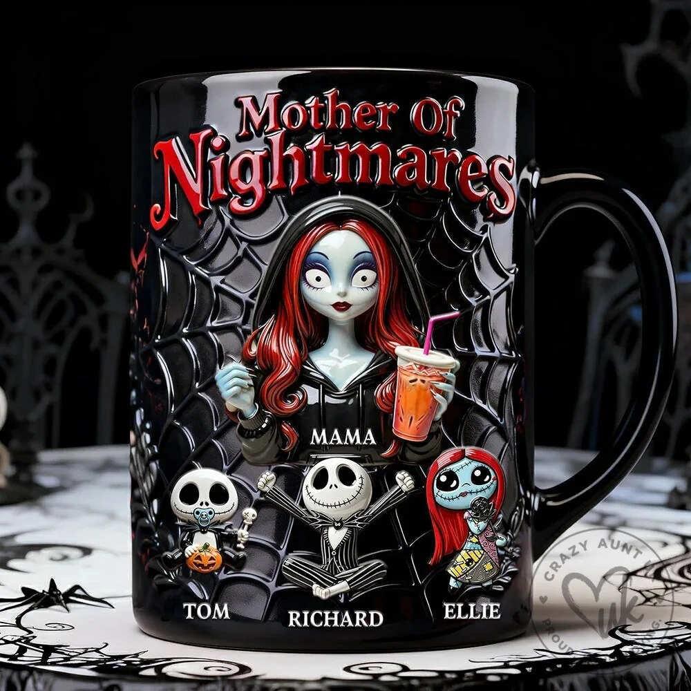 Nightmare Before Christmas Sally Mother of Nightmares Personalized Mug