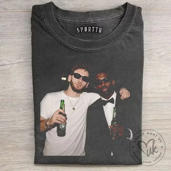 Ousmane Dembele and Khvicha Kvaratskhelia Football Players T-Shirt