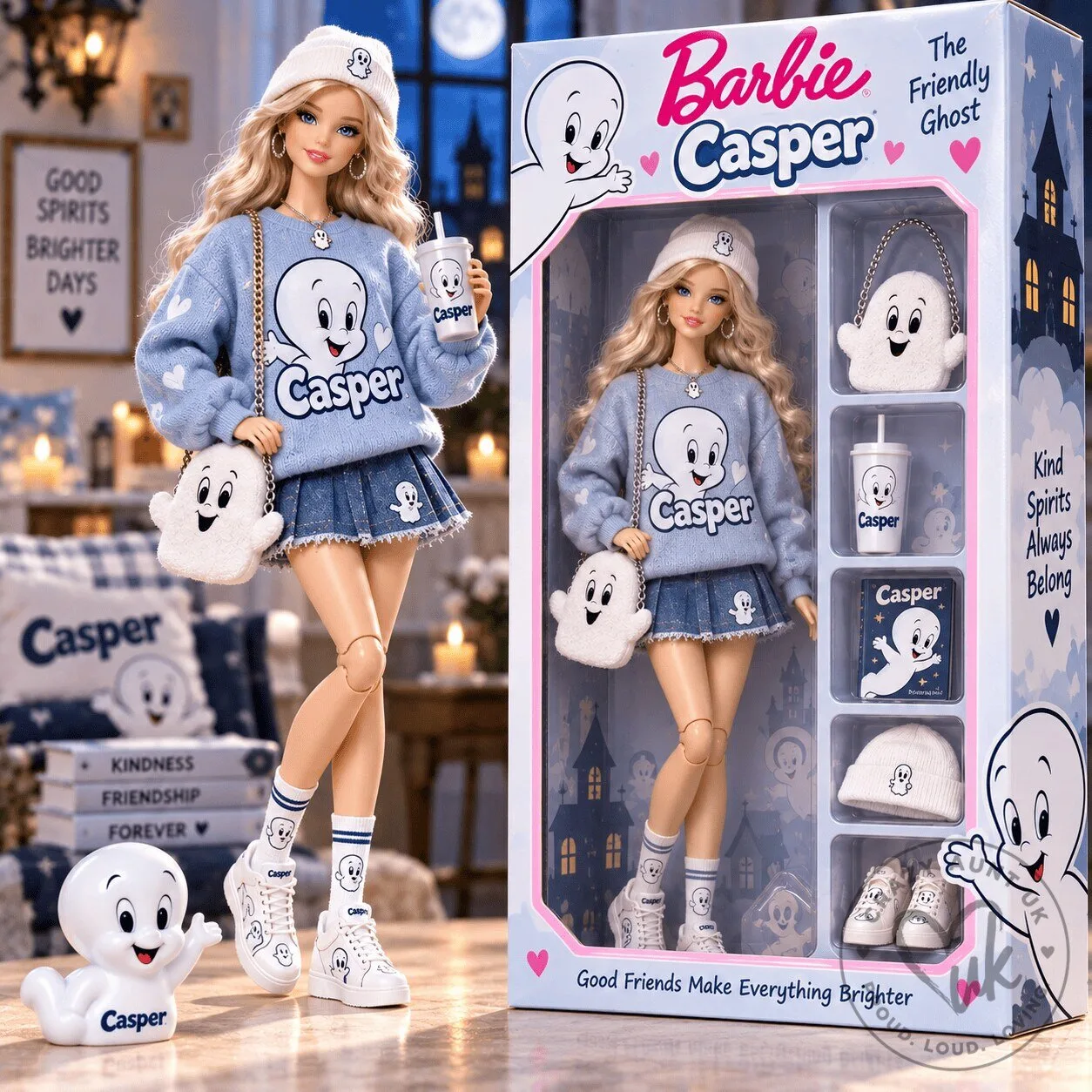 Barbie Casper The Friendly Ghost Commemorative Collector Doll