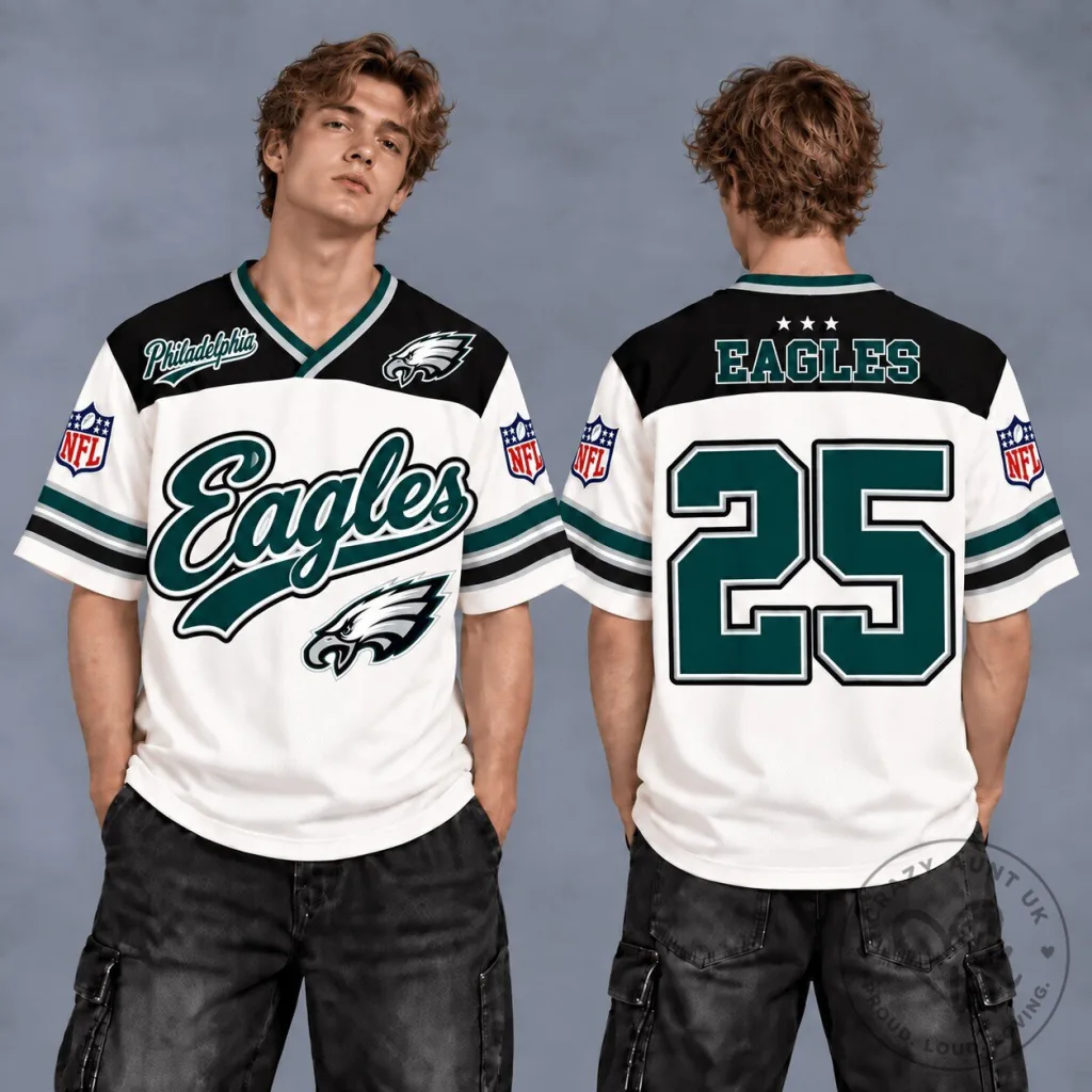 Philadelphia Eagles NFL Football Fan Jersey Number 25