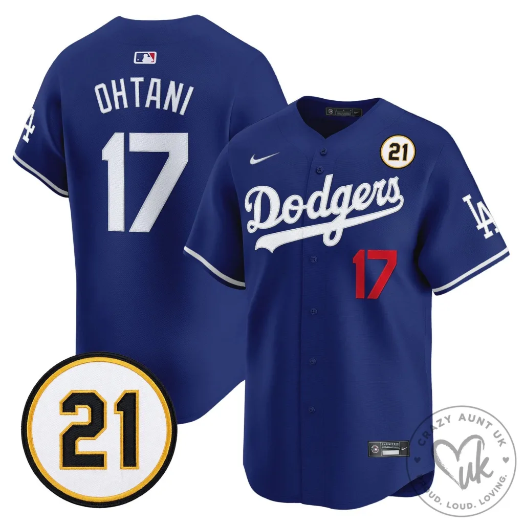 Shohei Ohtani Number 17 Jersey for Los Angeles Dodgers Baseball Fans Shohei Ohtani Number 17 Jersey for Los Angeles Dodgers Baseball Fans