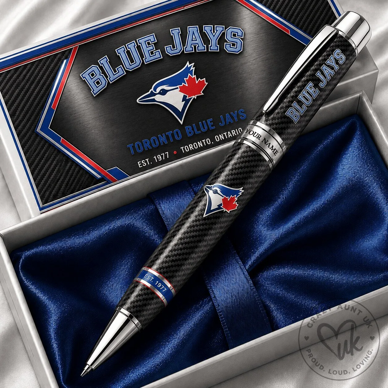Toronto Blue Jays Personalized Collectible Ballpoint Pen for Baseball Fans