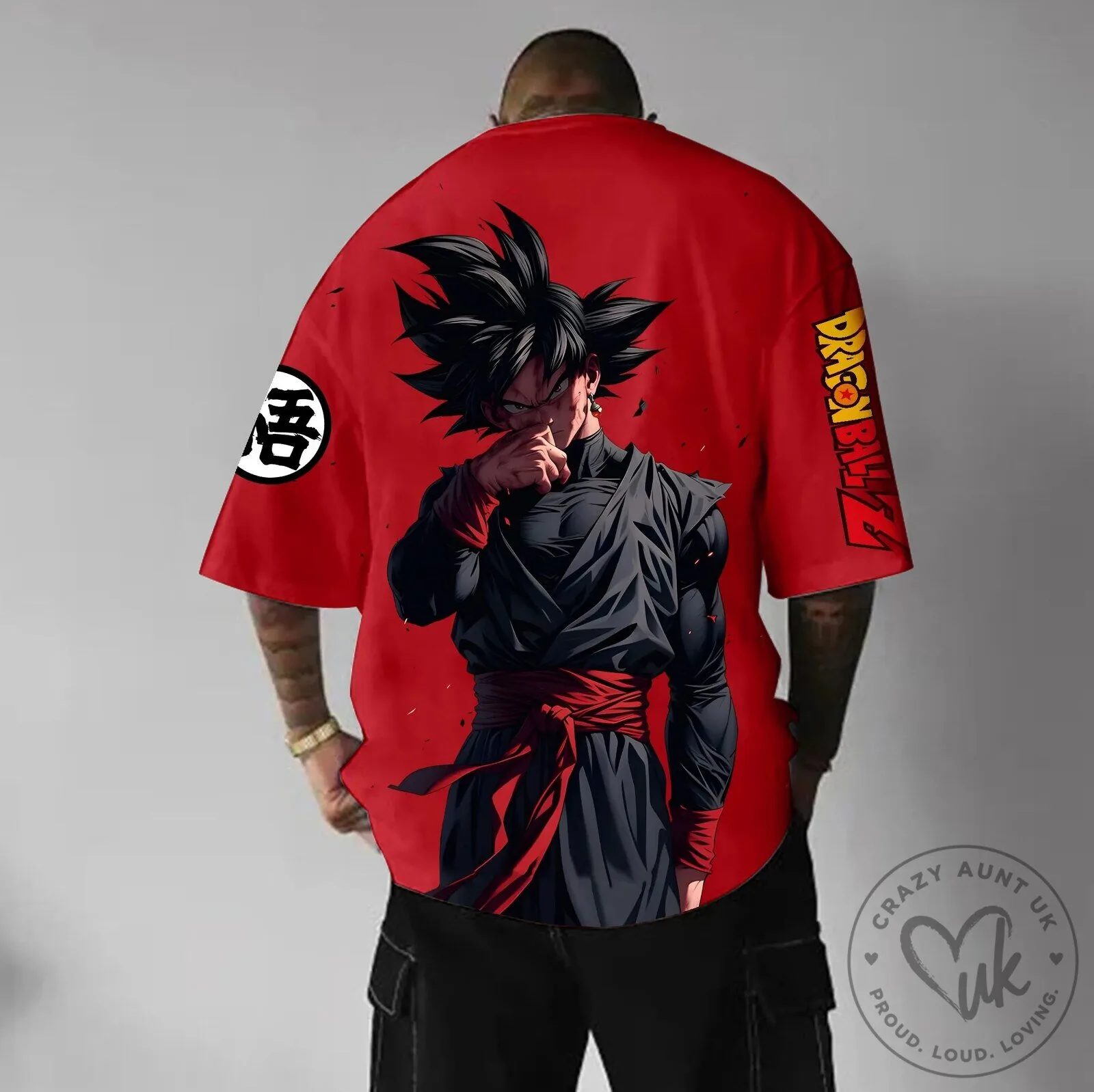 Dragon Ball Z Goku Super Saiyan Red Anime T-Shirt