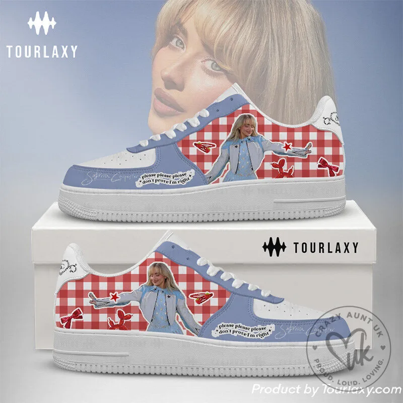Sabrina Carpenter Please Please Please Don’t Prove I’m Right Sneakers