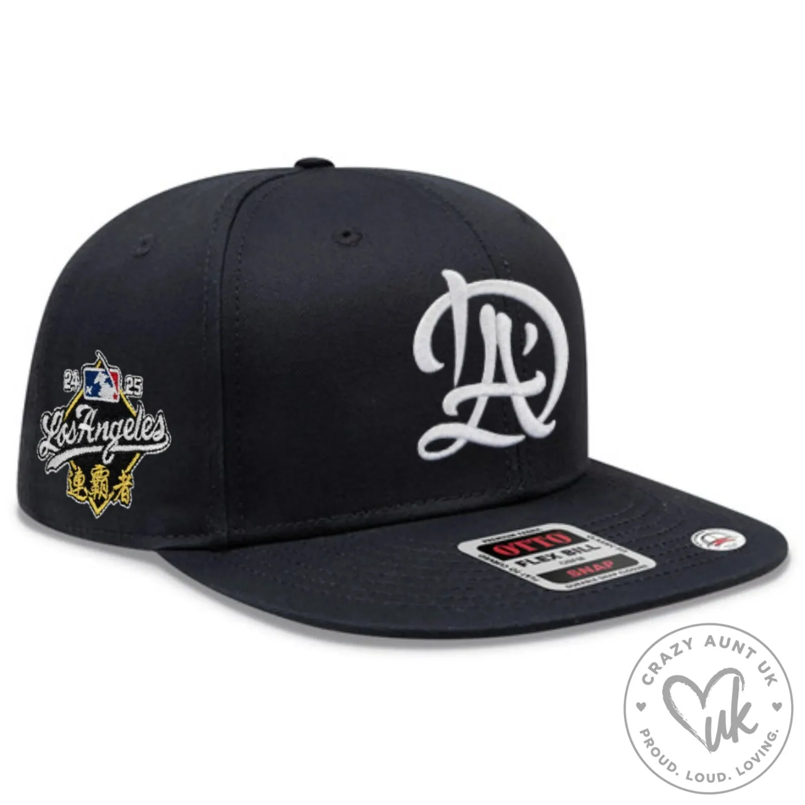 Los Angeles Dodgers 2024-2025 MLB Embroidered Snapback Cap Hat 1 Los Angeles Dodgers 2024-2025 MLB Embroidered Snapback Cap Hat