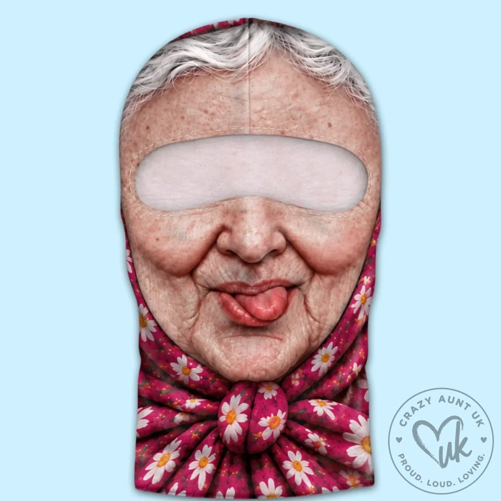 Funny Skiing Winter Balaclava Face Mask with Daisy Floral Pattern for Women 13 Funny Skiing Winter Balaclava Face Mask with Daisy Floral Pattern for Women