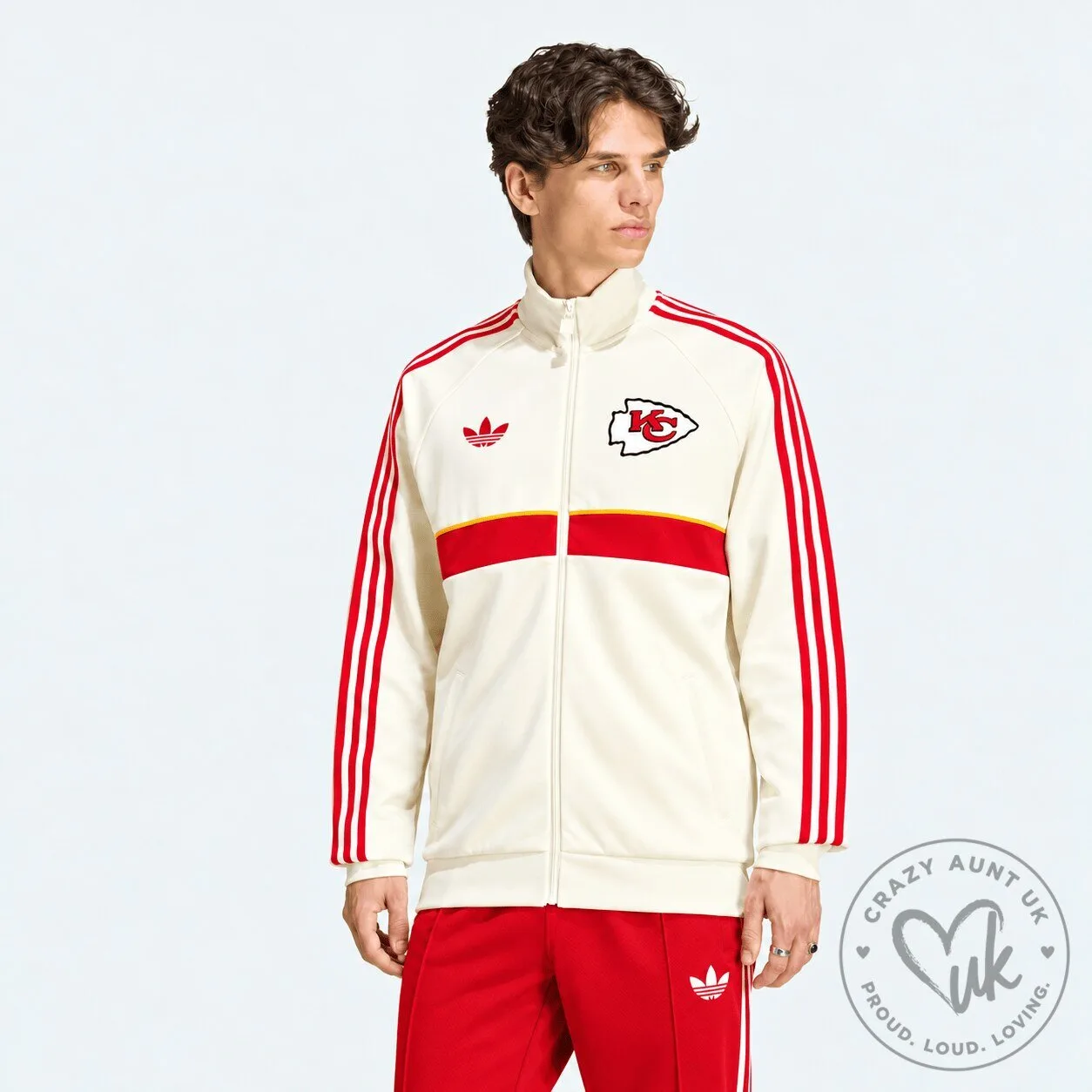 Kansas City Chiefs Adidas Originals Classic Team Spirit Track Jacket