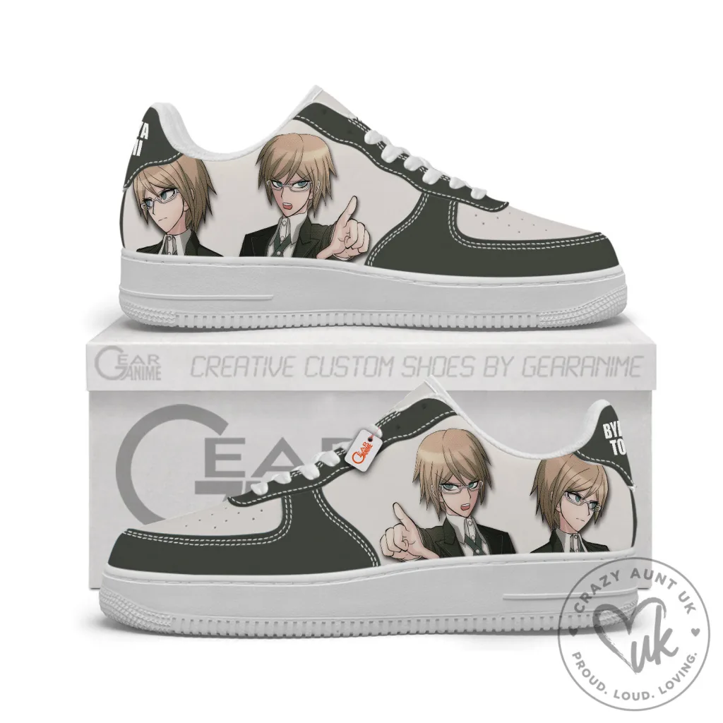 Byakuya Togami Danganronpa Anime Character Low-Top Sneakers Shoes Byakuya Togami Danganronpa Anime Character Low-Top Sneakers Shoes