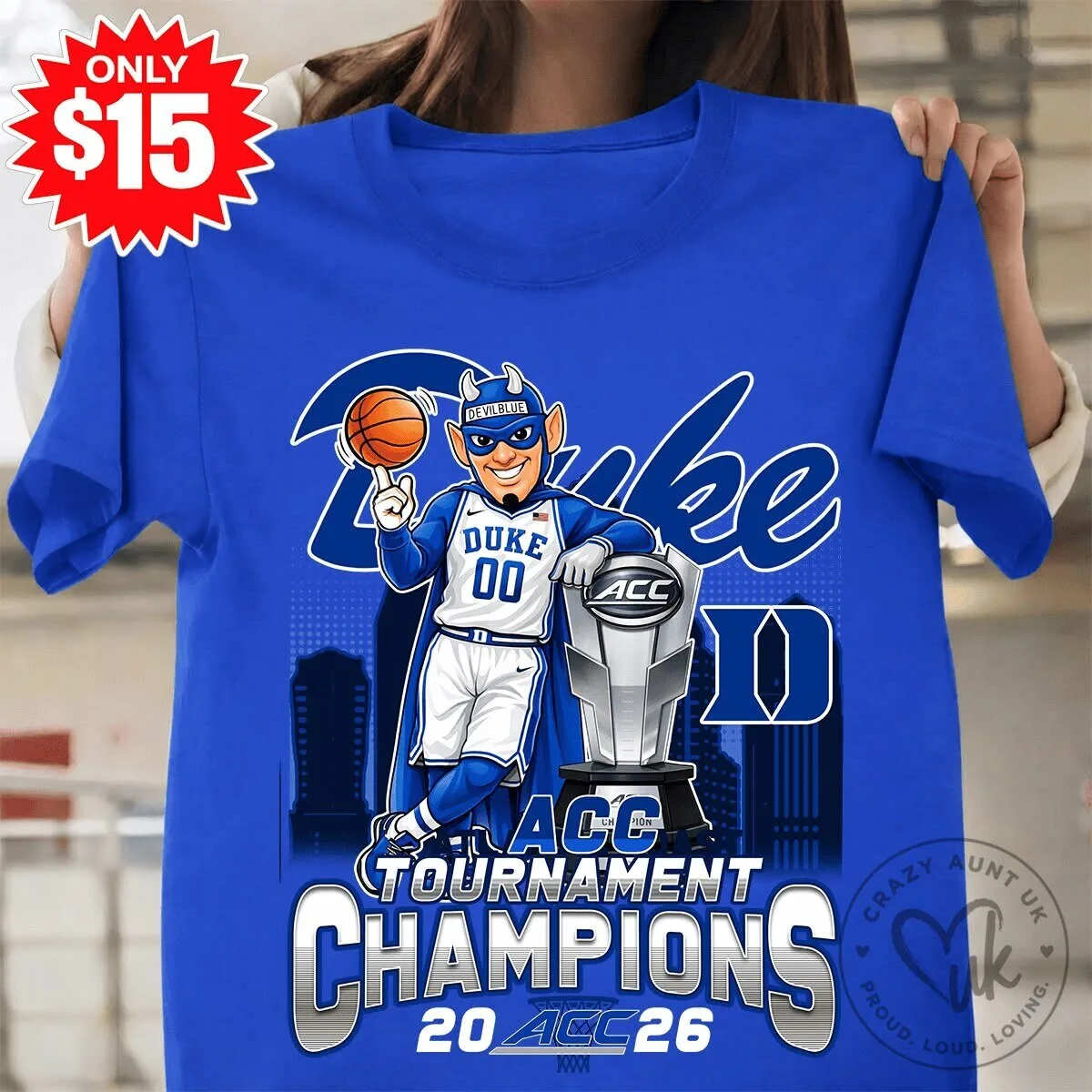Duke Blue Devils Basketball Tournament Champions 2026 T-Shirt 2 Duke Blue Devils Basketball Tournament Champions 2026 T-Shirt