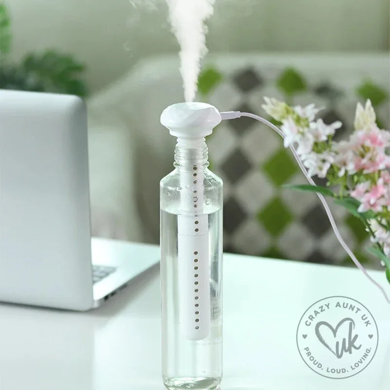 Portable USB Mini Humidifier for Travel and Home Use