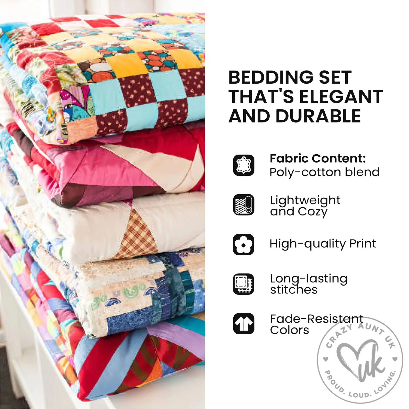 Winter Wonderland Quilted Bedding Set with Pillow Shams for a Christmas Village Theme 9 Winter Wonderland Quilted Bedding Set with Pillow Shams for a Christmas Village Theme